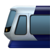 Apple(iPhone) Light Rail Emoji