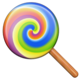 Apple(iPhone) Lollipop Emoji