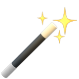 Apple(iPhone) Magic Wand Emoji