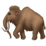 Apple(iPhone) Mammoth Emoji