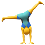 Apple(iPhone) Man Cartwheeling Emoji