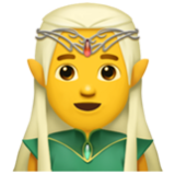 Apple(iPhone) Man Elf Emoji