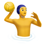 Apple(iPhone) Man Playing Water Polo Emoji