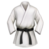 Apple(iPhone) Martial Arts Uniform Emoji