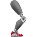 Apple(iPhone) Mechanical Leg Emoji