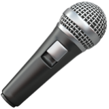 Apple(iPhone) Microphone Emoji