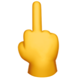 Apple(iPhone) Middle Finger Emoji