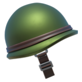 Apple(iPhone) Military Helmet Emoji