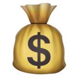 Apple(iPhone) Money Bag Emoji