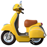 Apple(iPhone) Motor Scooter Emoji