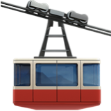 Apple(iPhone) Mountain Cableway Emoji