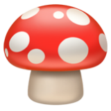 Apple(iPhone) Mushroom Emoji