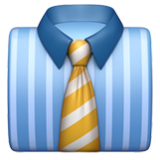 Apple(iPhone) Necktie Emoji