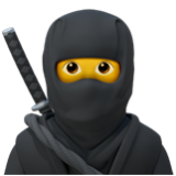 Apple(iPhone) Ninja Emoji