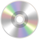 Apple(iPhone) Optical Disk Emoji