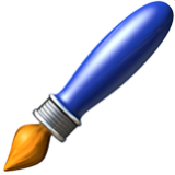 Apple(iPhone) Paintbrush Emoji