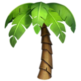 Apple(iPhone) Palm Tree Emoji