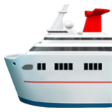 Apple(iPhone) Passenger Ship Emoji