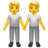 Apple(iPhone) People Holding Hands Emoji