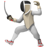 Apple(iPhone) Person Fencing Emoji