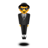 Apple(iPhone) Person In Suit Levitating Emoji