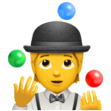 Apple(iPhone) Person Juggling Emoji