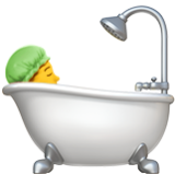 Apple(iPhone) Person Taking Bath Emoji