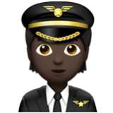 Apple(iPhone) Pilot: Dark Skin Tone Emoji