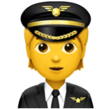 Apple(iPhone) Pilot Emoji