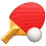 Apple(iPhone) Ping Pong Emoji