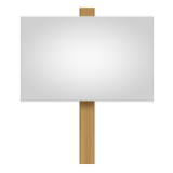 Apple(iPhone) Placard Emoji