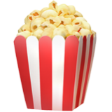 Apple(iPhone) Popcorn Emoji