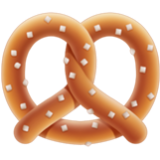 Apple(iPhone) Pretzel Emoji