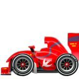 Apple(iPhone) Racing Car Emoji