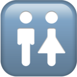 Apple(iPhone) Restroom Emoji