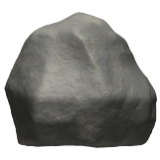 Apple(iPhone) Rock Emoji