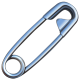 Apple(iPhone) Safety Pin Emoji