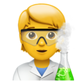 Apple(iPhone) Scientist Emoji