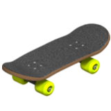 Apple(iPhone) Skateboard Emoji