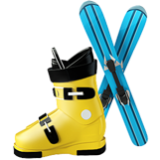 Apple(iPhone) Skis Emoji