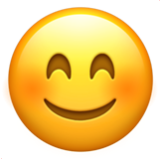 Apple(iPhone) Smiling Face With Smiling Eyes Emoji