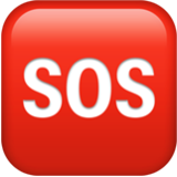 Apple(iPhone) Sos Button Emoji