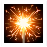 Apple(iPhone) Sparkler Emoji