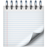 Apple(iPhone) Spiral Notepad Emoji