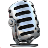 Apple(iPhone) Studio Microphone Emoji