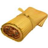 Apple(iPhone) Tamale Emoji