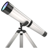 Apple(iPhone) Telescope Emoji