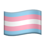 Apple(iPhone) Transgender Flag Emoji