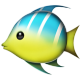 Apple(iPhone) Tropical Fish Emoji