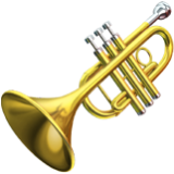 Apple(iPhone) Trumpet Emoji